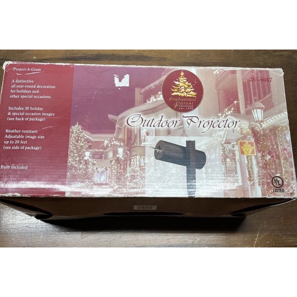 Enchanted Forest Outdoor Projector 2004 30 Special Occasions Scenes Tested Works